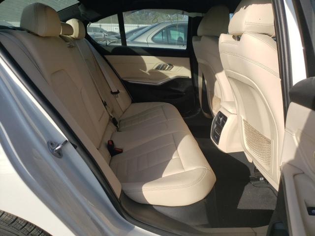 3MW5R1J05M8B87809 - 2021 BMW 330I WHITE photo 6