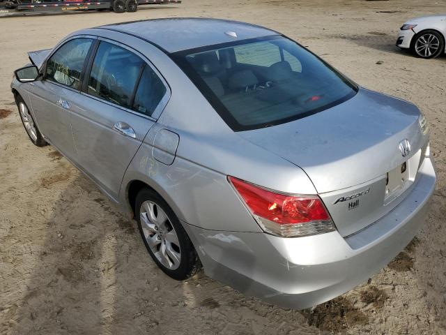 1HGCP36829A048101 - 2009 HONDA ACCORD EXL SILVER photo 3