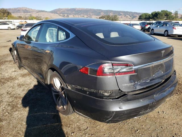 5YJSA1E12FF107249 - 2015 TESLA MODEL S ნაცრისფერი ფოტო 3