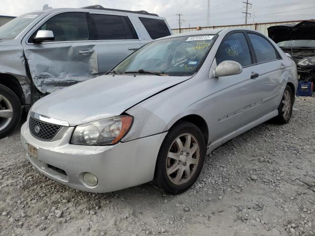 KNAFE121965294059 - 2006 KIA SPECTRA LX SILVER photo 2