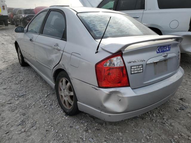 KNAFE121965294059 - 2006 KIA SPECTRA LX SILVER photo 3