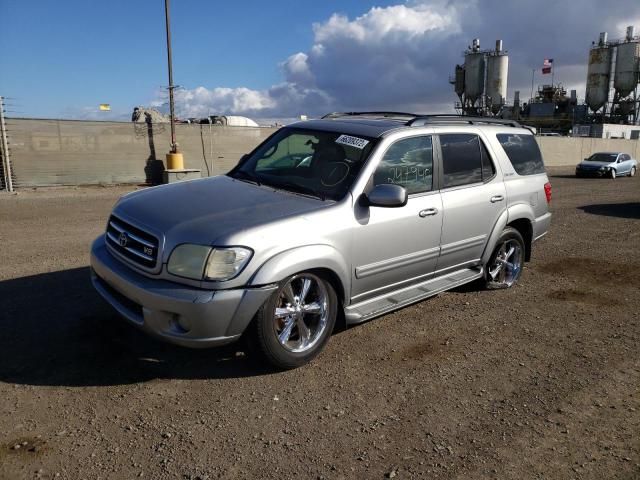 5TDBT48A82S124229 - 2002 TOYOTA SEQUOIA LI SILVER photo 2