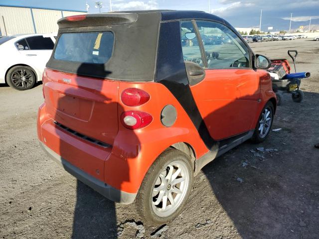WMEEK31X38K123774 - 2008 SMART FORTWO PAS 橙色 照片 4