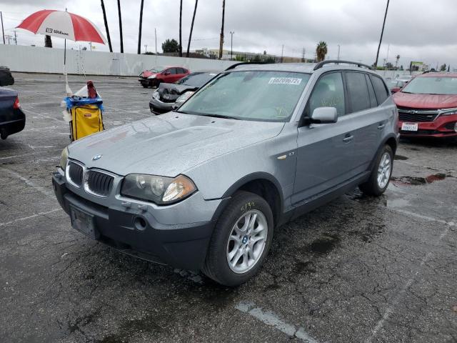 WBXPA73444WC39997 - 2004 BMW X3 2.5I GRAY photo 2