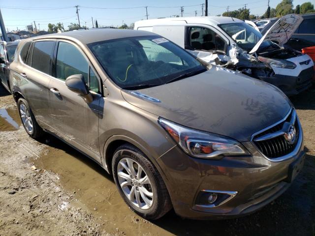 LRBFXBSA2KD022342 - 2019 BUICK ENVISION P BROWN photo 1