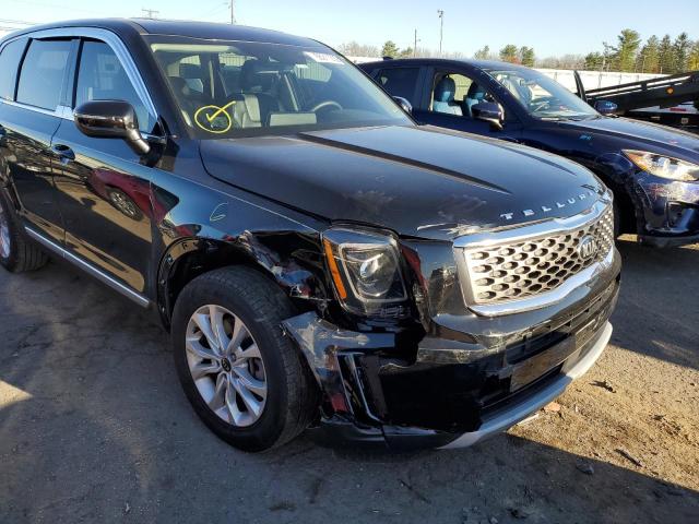 5XYP24HC8LG070990 - 2020 KIA TELLURIDE BLACK photo 9