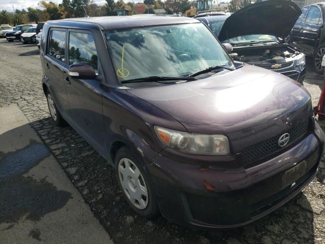 JTLKE50E281003396 - 2008 TOYOTA SCION XB ბურგუნდია ფოტო 1