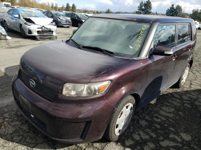 JTLKE50E281003396 - 2008 TOYOTA SCION XB ბურგუნდია ფოტო 2