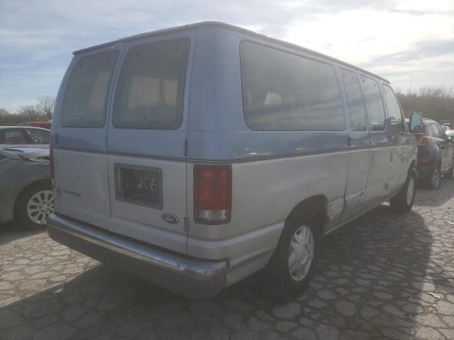 1FMEE11Y1SHB88206 - 1995 FORD E150 BLUE photo 4