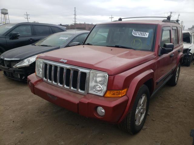 1J8HG48N86C307776 - 2006 JEEP COMMANDER 红色 照片 2