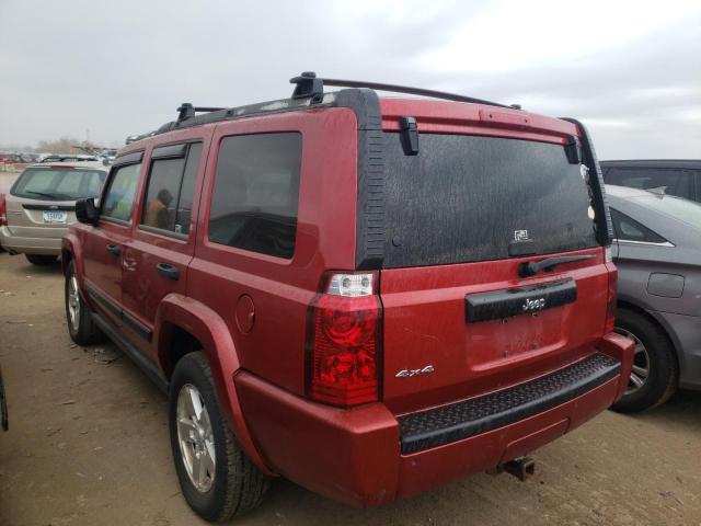 1J8HG48N86C307776 - 2006 JEEP COMMANDER 红色 照片 3