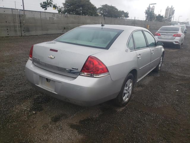 2G1WB58K079165210 - 2007 CHEVROLET IMPALA GRAY photo 4