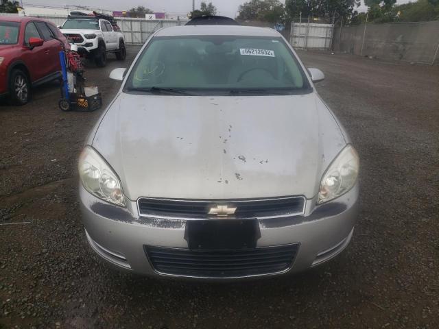 2G1WB58K079165210 - 2007 CHEVROLET IMPALA GRAY photo 9