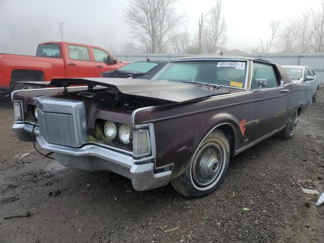 0Y89A837988 - 1970 LINCOLN MARK III BROWN photo 2