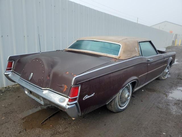 0Y89A837988 - 1970 LINCOLN MARK III BROWN photo 4