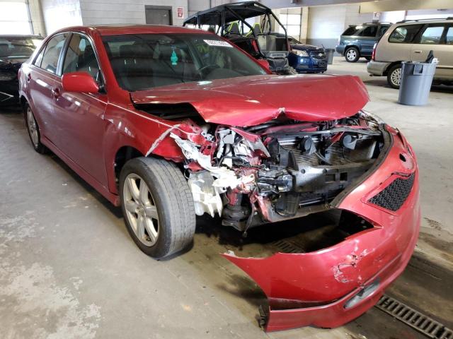 4T1BE46K88U247583 - 2008 TOYOTA CAMRY CE RED photo 1