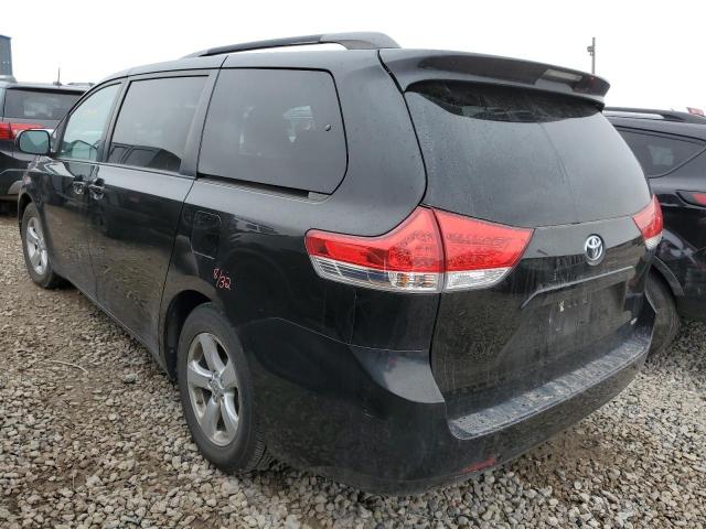 5TDKK3DC8CS196117 - 2012 TOYOTA SIENNA LE BLACK photo 3