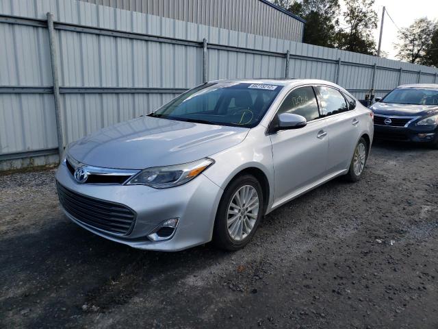 4T1BD1EB6DU006098 - 2013 TOYOTA AVALON HYB SILVER photo 2