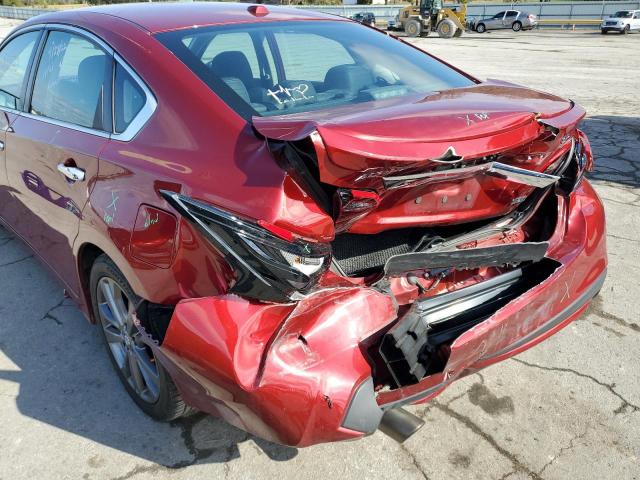 1N4AL3AP0JC150690 - 2018 NISSAN ALTIMA 2.5 RED photo 9