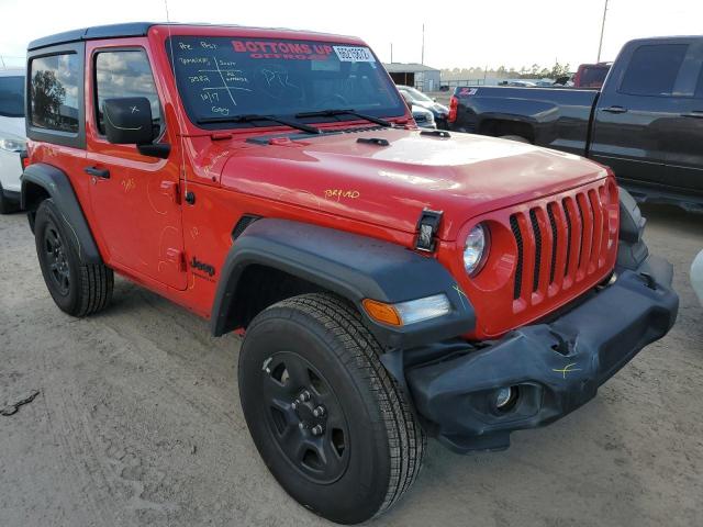 1C4GJXAG4NW163710 - 2022 JEEP WRANGLER S Կարմիր լուսանկար 1