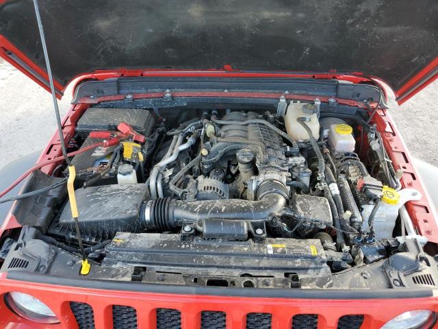 1C4GJXAG4NW163710 - 2022 JEEP WRANGLER S Կարմիր լուսանկար 7