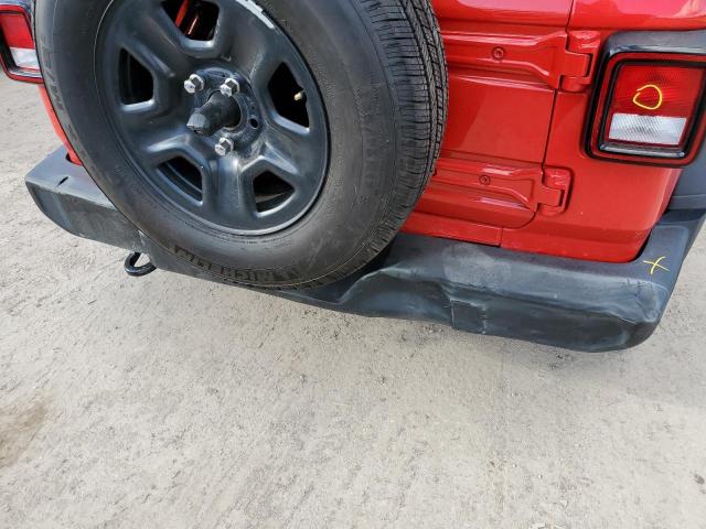 1C4GJXAG4NW163710 - 2022 JEEP WRANGLER S Կարմիր լուսանկար 9