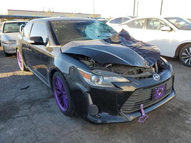 JTKJF5C7XFJ006246 - 2015 TOYOTA SCION TC BLACK photo 1