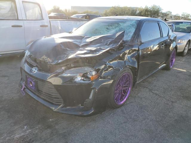 JTKJF5C7XFJ006246 - 2015 TOYOTA SCION TC BLACK photo 2