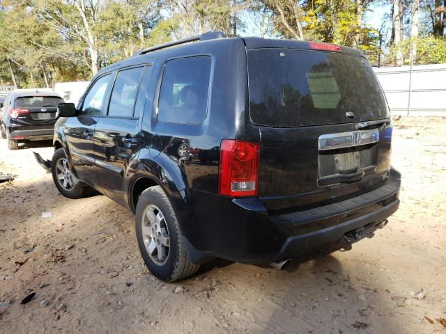 5FNYF38989B009338 - 2009 HONDA PILOT TOUR BLACK photo 3