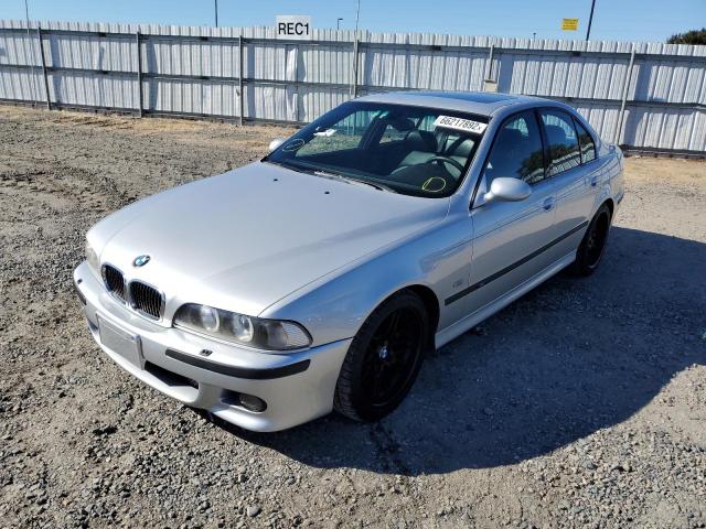 WBSDE934XYBZ97085 - 2000 BMW M5 SILVER photo 2