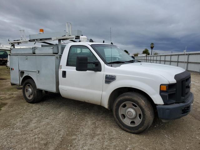 1FTWF30598EA26942 - 2008 FORD F350 SRW S WHITE photo 4