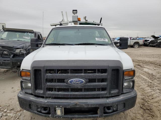 1FDSF30598EC32756 - 2008 FORD F350 SRW S WHITE photo 5