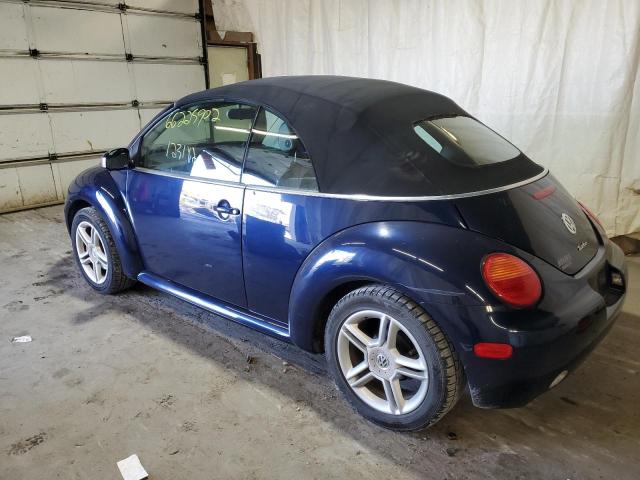 3VWCD31Y05M300758 - 2005 VOLKSWAGEN NEW BEETLE 蓝色 照片 3