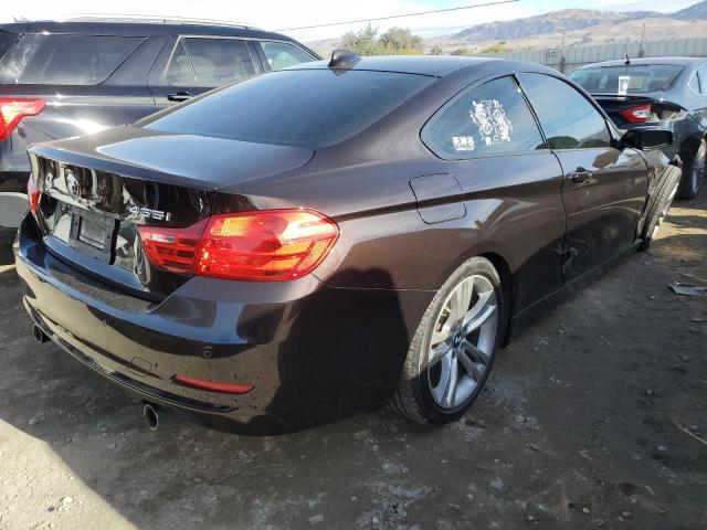 WBA3R1C59EK192737 - 2014 BMW 435 I BLACK photo 4