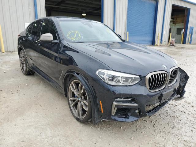 5UXUJ5C59KLJ63409 - 2019 BMW X4 M40I BLUE photo 1