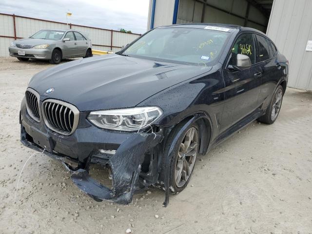 5UXUJ5C59KLJ63409 - 2019 BMW X4 M40I BLUE photo 2