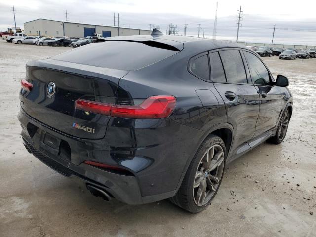 5UXUJ5C59KLJ63409 - 2019 BMW X4 M40I BLUE photo 4