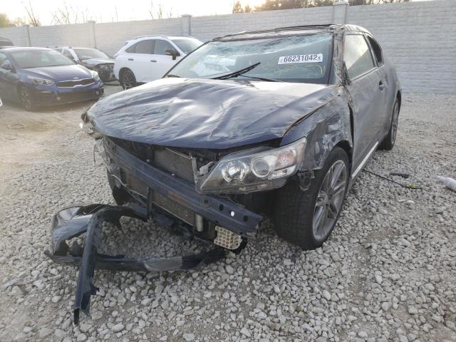 JTKJF5C71C3037479 - 2012 TOYOTA SCION TC BLUE photo 2
