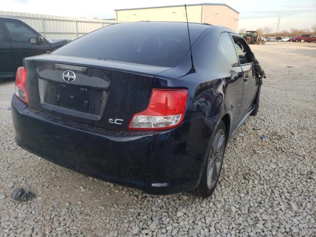 JTKJF5C71C3037479 - 2012 TOYOTA SCION TC BLUE photo 4