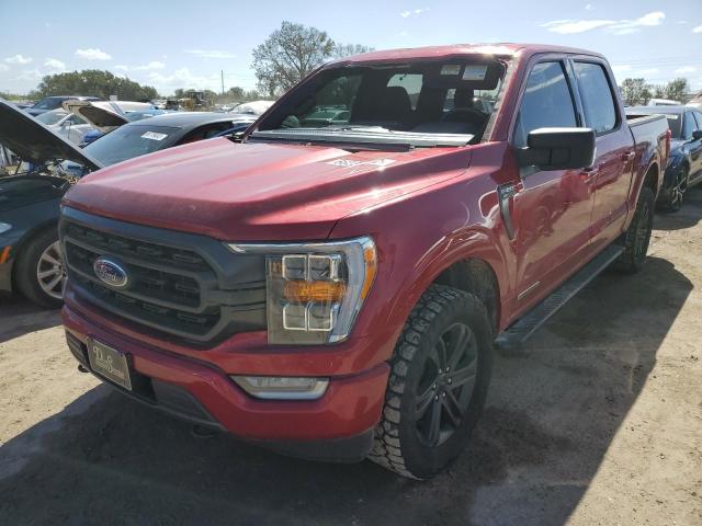 1FTFW1ED2MFC48666 - 2021 FORD F150 SUPER RED photo 2