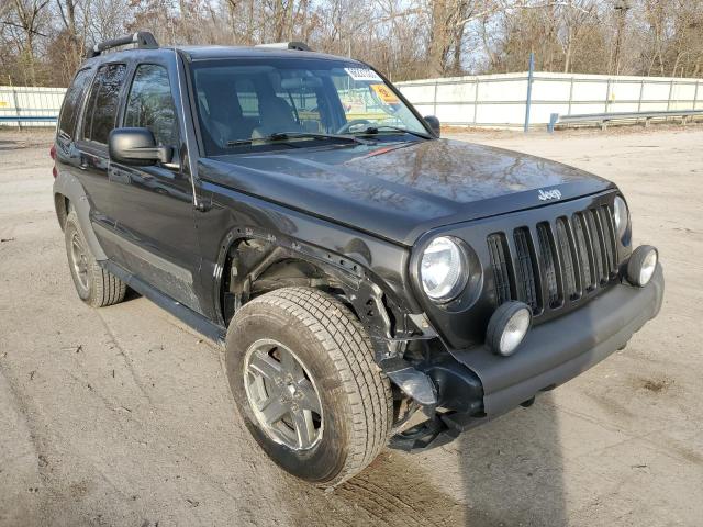 1J4GL38K35W723112 - 2005 JEEP LIBERTY GREEN photo 1