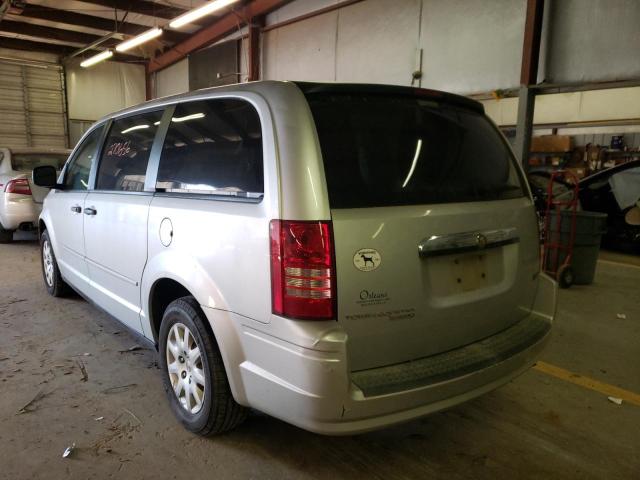 2A8HR44H98R826551 - 2008 CHRYSLER TOWN & COU SILVER photo 3