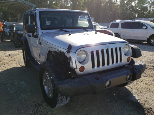 1J4AA2D10BL603316 - 2011 JEEP WRANGLER S SILVER photo 1