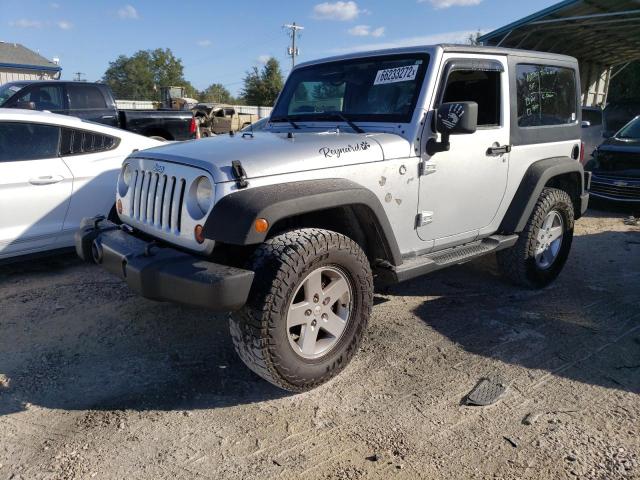 1J4AA2D10BL603316 - 2011 JEEP WRANGLER S SILVER photo 2