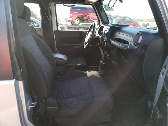 1J4AA2D10BL603316 - 2011 JEEP WRANGLER S SILVER photo 5