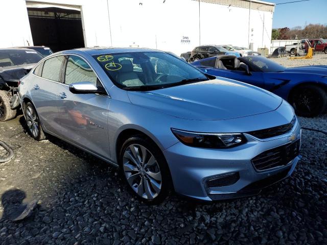 1G1ZE5SX1JF175073 - 2018 CHEVROLET MALIBU PRE SILVER photo 1