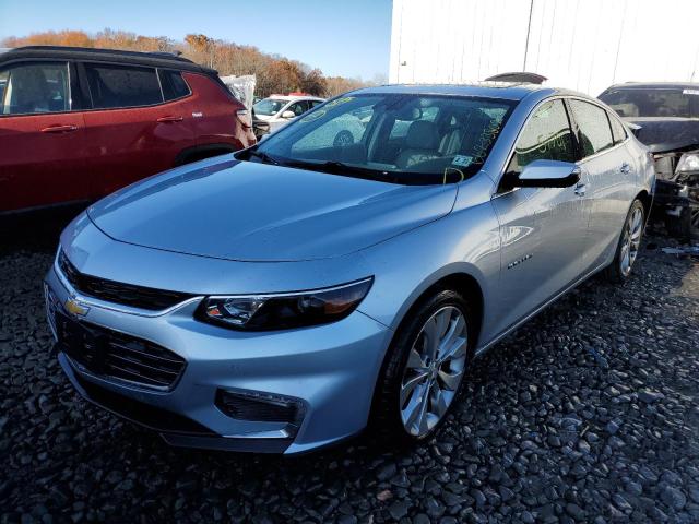 1G1ZE5SX1JF175073 - 2018 CHEVROLET MALIBU PRE SILVER photo 2