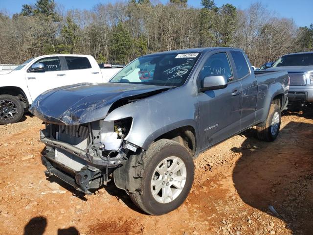 1GCHSCEA0M1****** - 2021 CHEVROLET COLORADO L GRAY photo 2