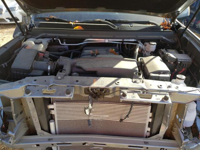 1GCHSCEA0M1****** - 2021 CHEVROLET COLORADO L GRAY photo 7