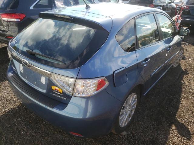 JF1GH6B63AG824617 - 2010 SUBARU IMPREZA 2. BLUE photo 4